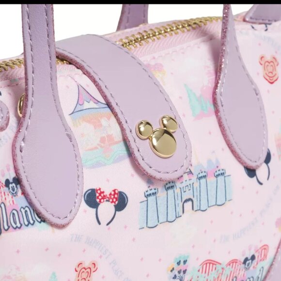 New Stoney Clover Lane Disneyland Pouchette Crossbody Bag Purse Disney 01 - Picture 5 of 7